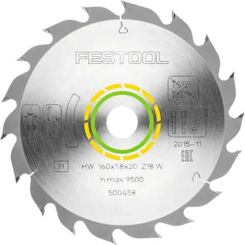 Festool Standard Wood Cutting Saw Blade – Silver – image 3