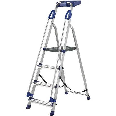 Werner 4 Tread Work Station Step Ladder – image 2