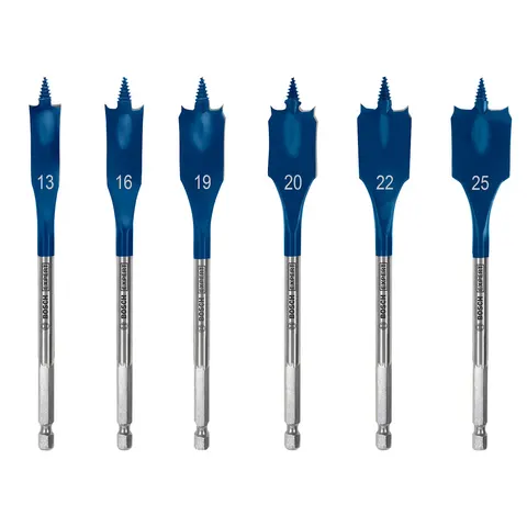 Bosch 6 Piece Self Cut Speed Spade Bit Set – image 2