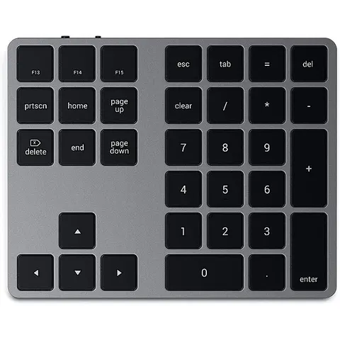 Satechi Extended Kabelloses Keypad – Grau – Bild 2