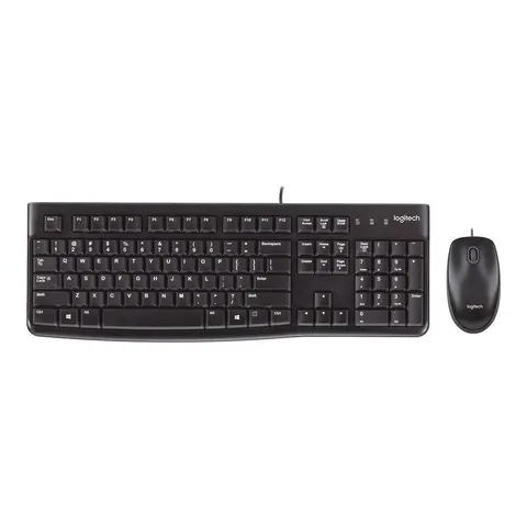 LOGI MK120 corded Desktop black USB (CH) – Bild 2