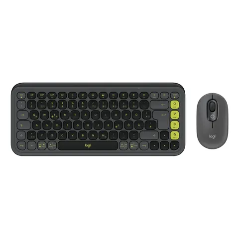 Logitech Pop Icon Combo keyboard – Grafit/Grün – Bild 4