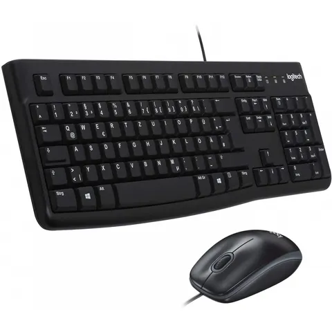 Logitech MK120 Desktop – Schwarz – Bild 3