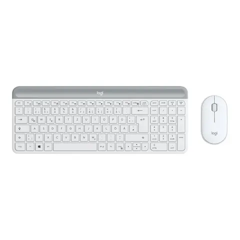 Logitech MK470 Slim Combo weiß – Bild 3