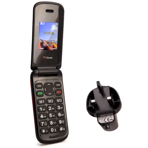 TTfone TT140 - Red / with Mains Charger / EE – image 2