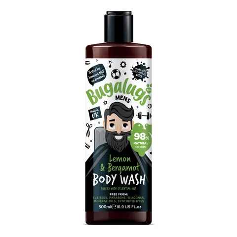 Bugalugs Men's Lemon & Bergamot Body Wash – image 2