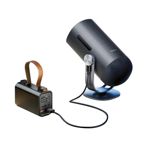 Freedo Portable Smart Projector + PowerBank Bundle Beamer – Bild 2
