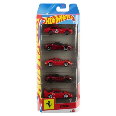 Hot Wheels Ferrari Car Pack - 5 pcs – image 2