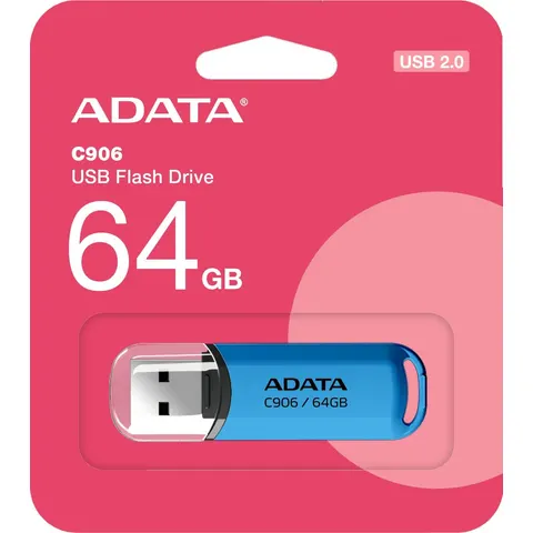 Adata Pendrive C906 64GB USB2.0 niebieski – zdjęcie 4
