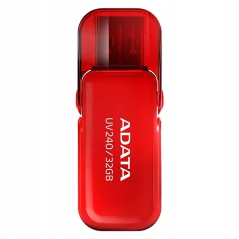 Pendrive Adata UV240 32GB Usb 2.0 w Kolorze Czerwonym – zdjęcie 3