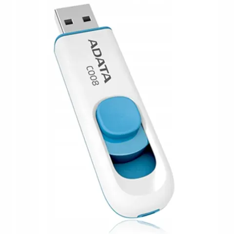 Adata C008 32 Gb Usb 2.0 Biały/Niebieski – zdjęcie 5