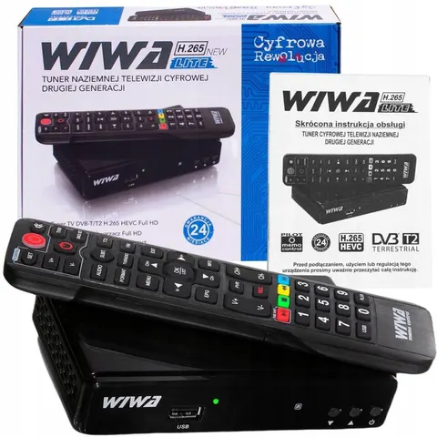 Tuner DVB-T/T2 Wiwa H.265 Lite – zdjęcie 2