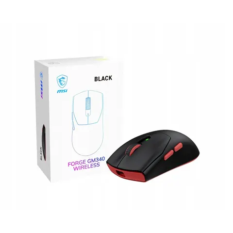 Msi Mysz Forge GM340 W Czarna – zdjęcie 2