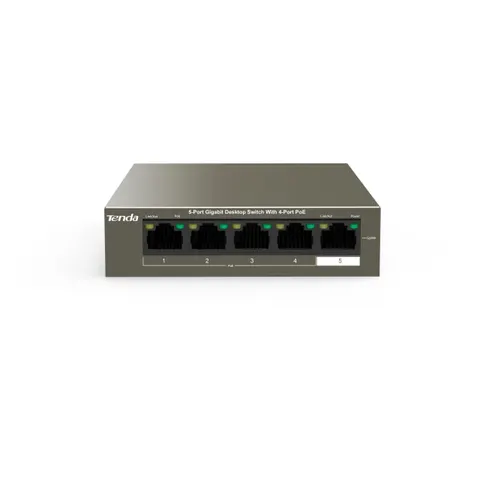 Switch Poe Tenda TEG1105P-4-63W – zdjęcie 2