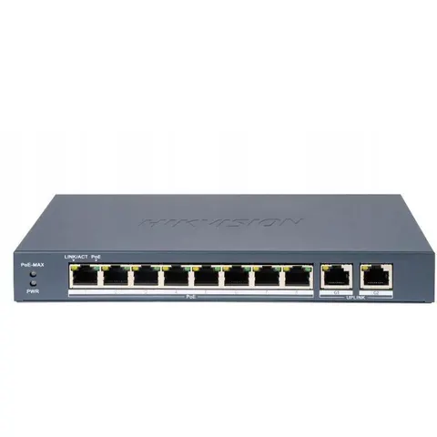 Switch Hikvision DS-3E0310P-E/M(B) – zdjęcie 2