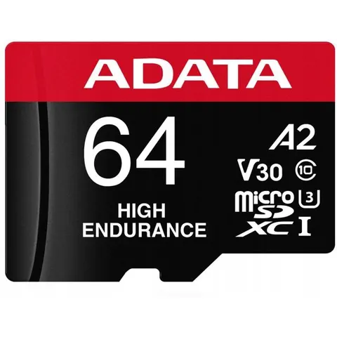 Adata MicroSDXC 64 Gb Class 10 UHS-I/U3 A2 V30 – zdjęcie 2