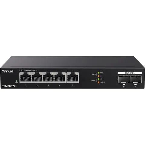 Switch Tenda TEM2007X – zdjęcie 2