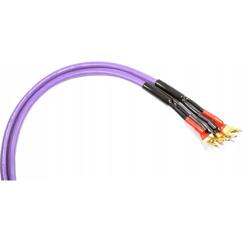 Kabel Melodika Widły Widły 2.5m fioletowy – zdjęcie 2