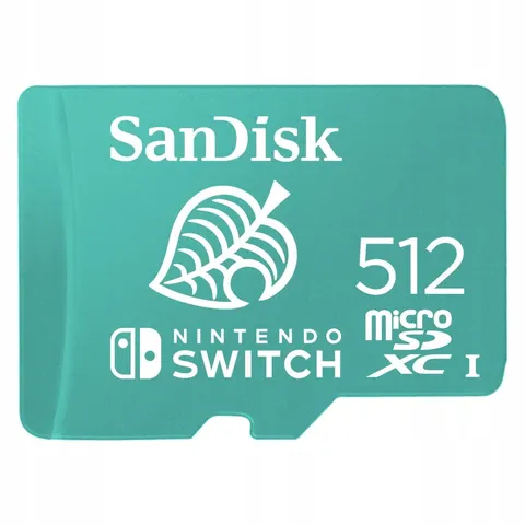 Sandisk Nintendo Switch micro Sd XC 512 Gb V30 A1 – zdjęcie 2