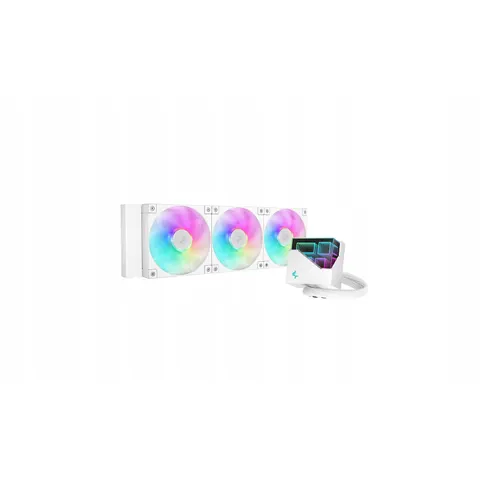 Deepcool Liquid Cpu cooler LT360 Wh Argb Intel, Amd – zdjęcie 2