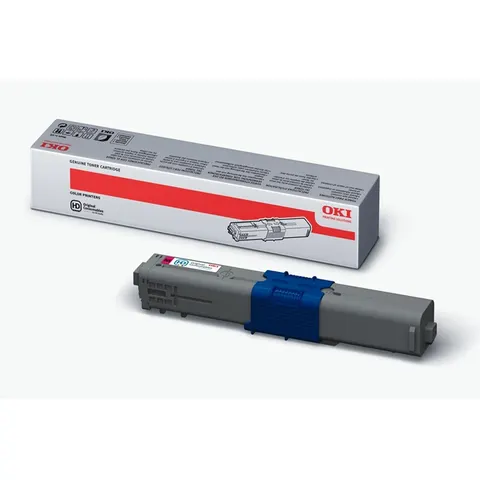 Toner Oki 44469723 czerwony (purpurowy) – zdjęcie 3