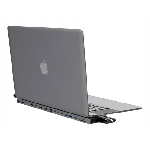 Hyper HyperDrive Triple-4K Docking For Intel & M1/M2 Pro/Max Mb Pro – zdjęcie 4