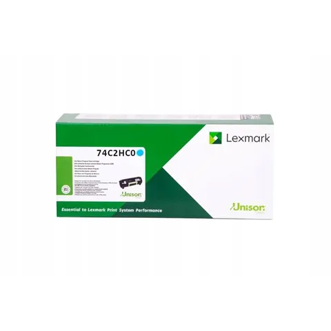 Toner Cyan Lexmark CS725 (74C2HC0) – zdjęcie 3