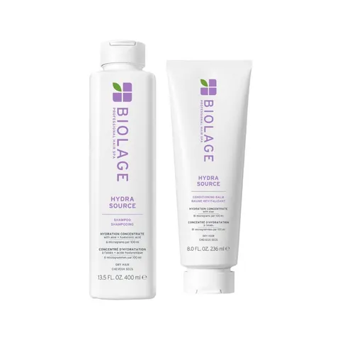 Biolage HydraSource Shampoo 400ml & Conditioning Balm 236ml Duo – image 2