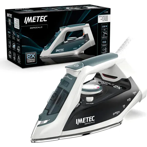 Imetec Ferro Da Stiro Zerocalc 2x-bianco/verde – immagine 3