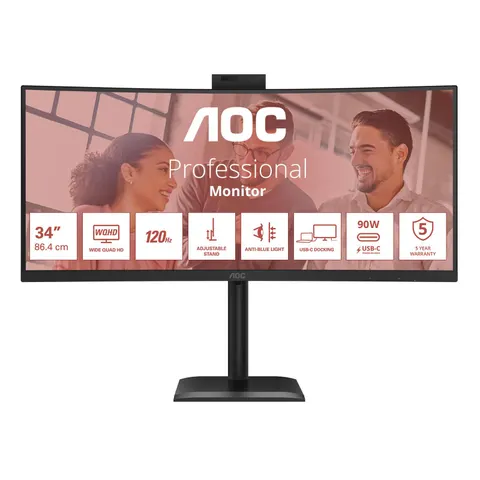 AOC CU34E4CW/75 computer monitor – Bild 2