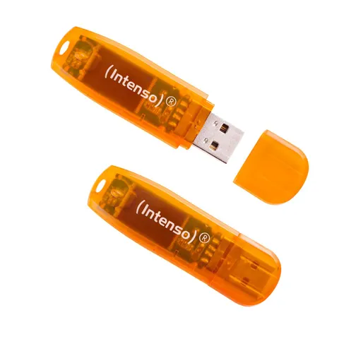 Intenso Rainbow Line 2x 64GB - orange – Bild 2