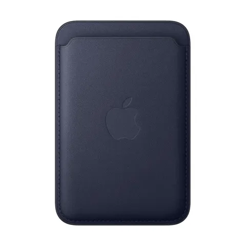 Apple iPhone Feingewebe Wallet mit MagSafe, Navy – Bild 2