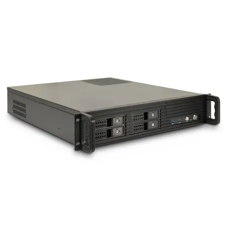 Inter-Tech 48.3cm IPC 2U-2504 2HE STORAGE o.PSU – Bild 2