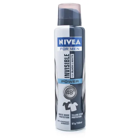 Nivea for Men Invisible Black & White Deoderant 150ml – image 2