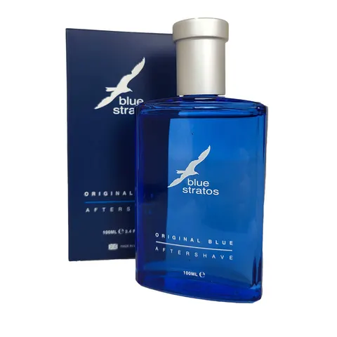 Blue Stratos 100ml Aftershave Lotion – image 2