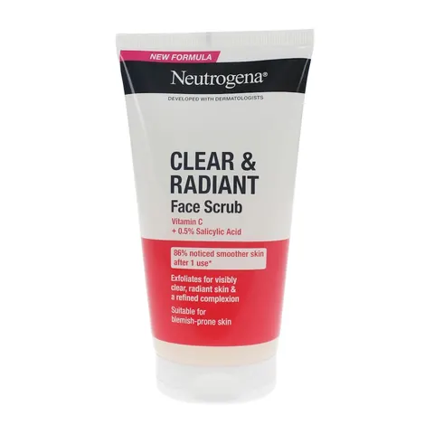 Neutrogena Clear & Radiant Face Scrub 150ml – image 2