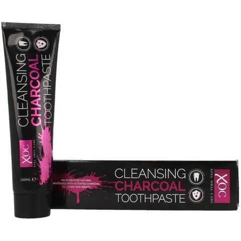 Xpel Charcoal Tooth Paste with Brush, 100 ml – image 2