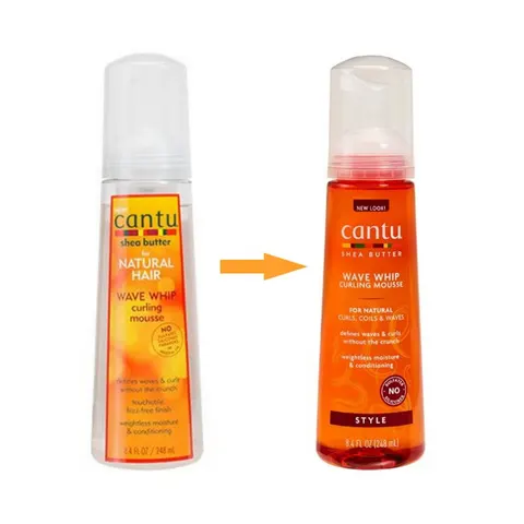 Cantu Wave Whip Curling Mousse 248ml – Yellow – image 2