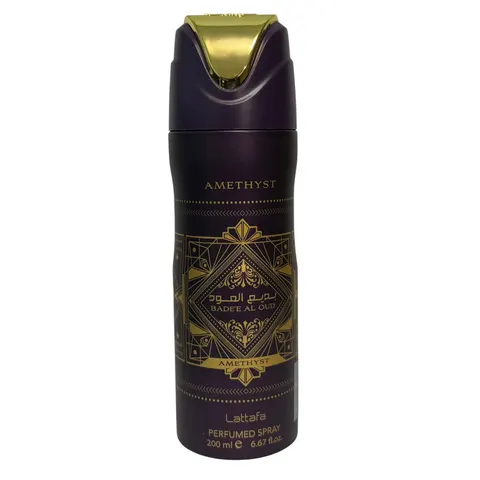 Lattafa Bade'e Al Oud Amethyst Body Spray 200ml – OPBADEEAMYTHDEO1 – image 2