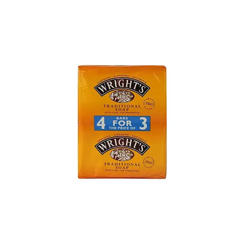 Wright's Traditional Soap Bars – 4 Pcs (4 x 100 g) – image 2