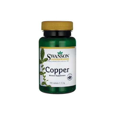 Swanson Copper, 2mg - 300 tabs – image 2
