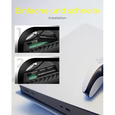 ICY BOX IB-M2HS-PS5 M.2 SSD-Kühler – Bild 2