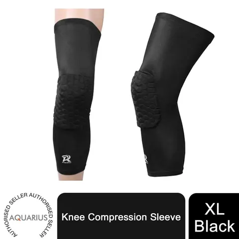 Knee Compression Sleeve, Extra Large - Black – image 2