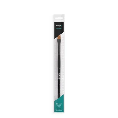 Vallejo AV Blender - Flat Angled Synthetic Brush (large) – image 3