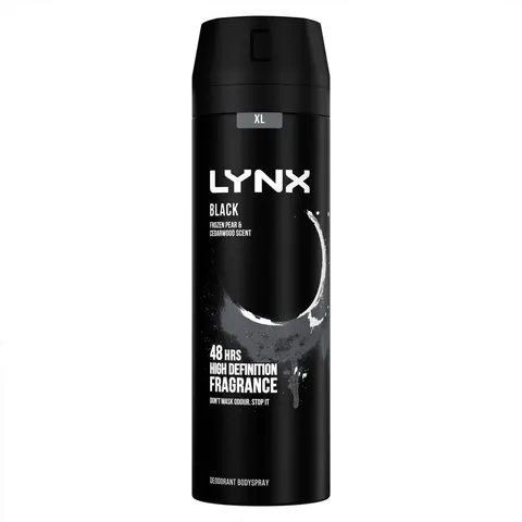 Lynx Black Body Spray - 200ml – image 2