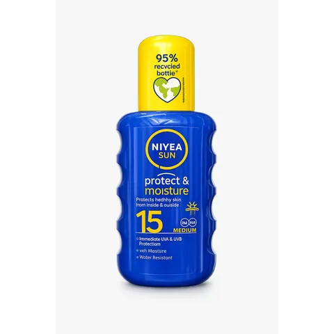 Nivea Sun Protect & Moisture SPF15 Medium Sun Lotion - 200 ml – image 2