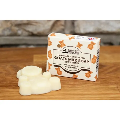 Goats Milk Soap Teddy Shape – image 2