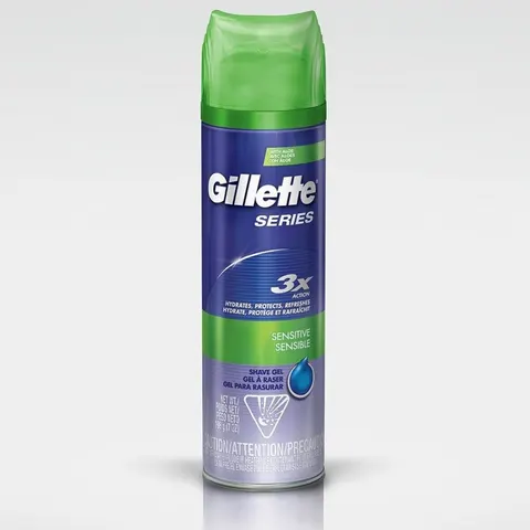 Gillette Sensitive Series Shave Gel 200ml – image 3