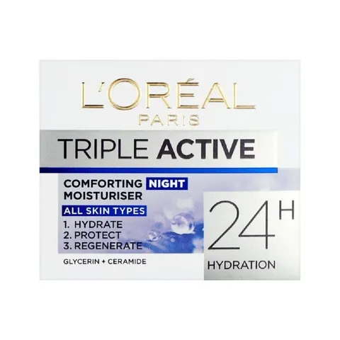 L'Oreal Paris Triple Active Night Cream 50ml – image 2