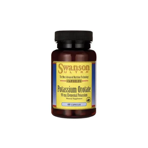 Potassium Orotate, 99mg - 60 caps – image 3